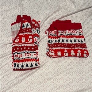Women’s little sleepies Christmas pajamas set
